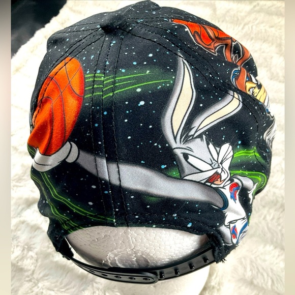 Space Jam Unisex SnapBack Adjustable Baseball Hat Vintage 1996 Movie Jordan - Picture 4 of 8
